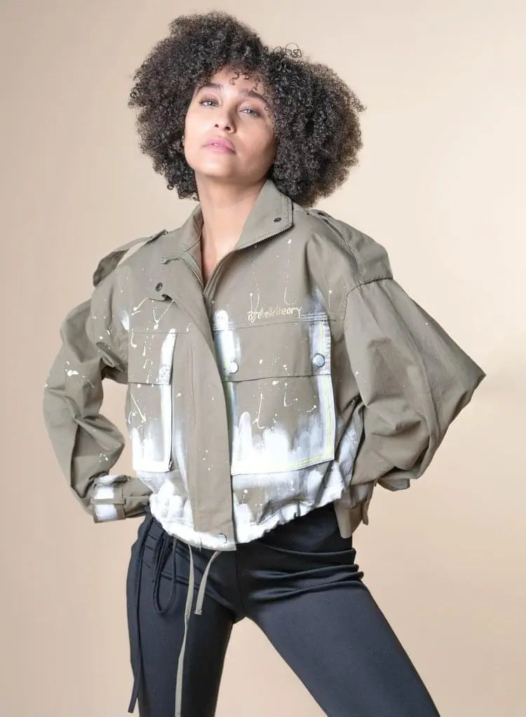 ART JUNKIE Painted Military Jacket - Rebelle Theory