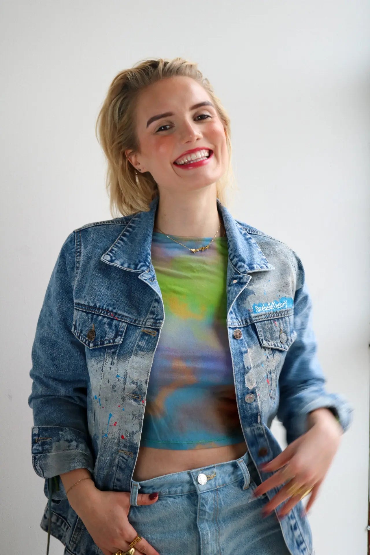 DREAM BIG DREAMS Graffiti Jacket - Rebelle Theory