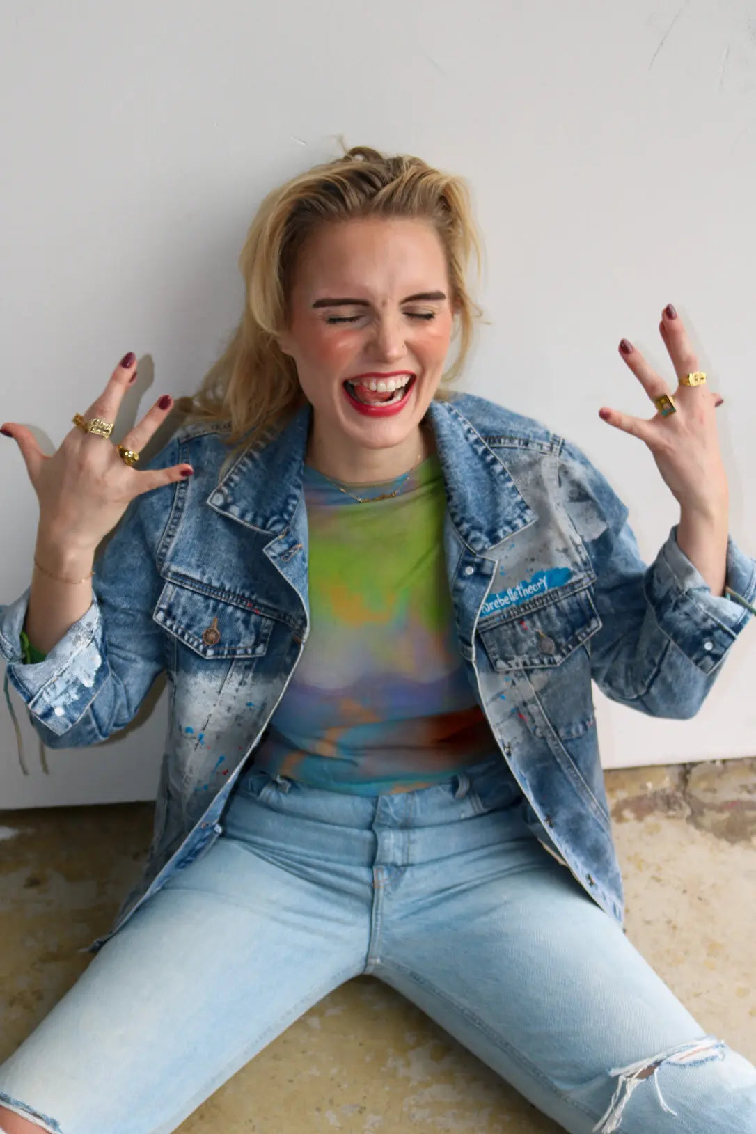 DREAM BIG DREAMS Graffiti Jacket - Rebelle Theory