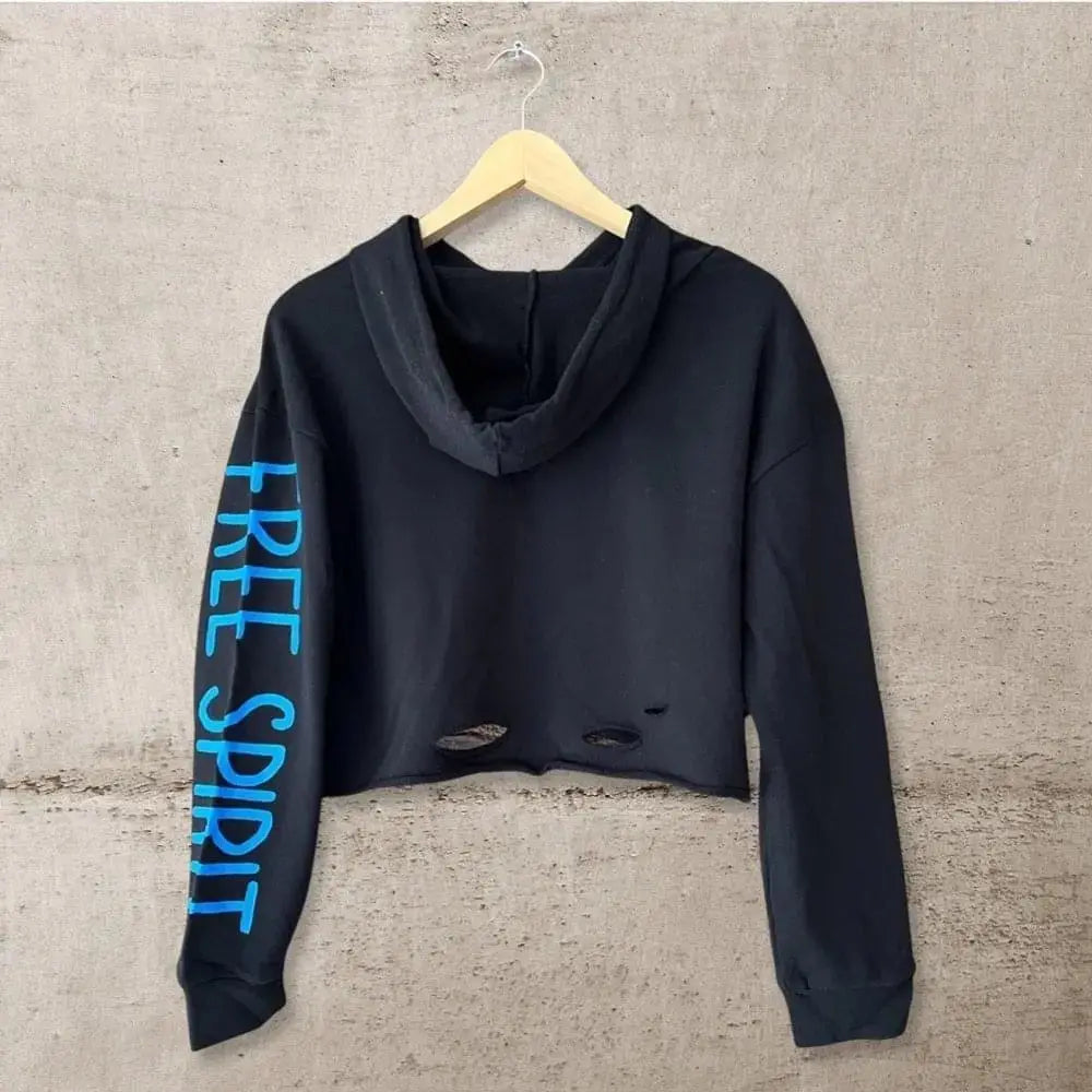 FREE SPIRIT Painted Sweatshirt - Rebelle Theory