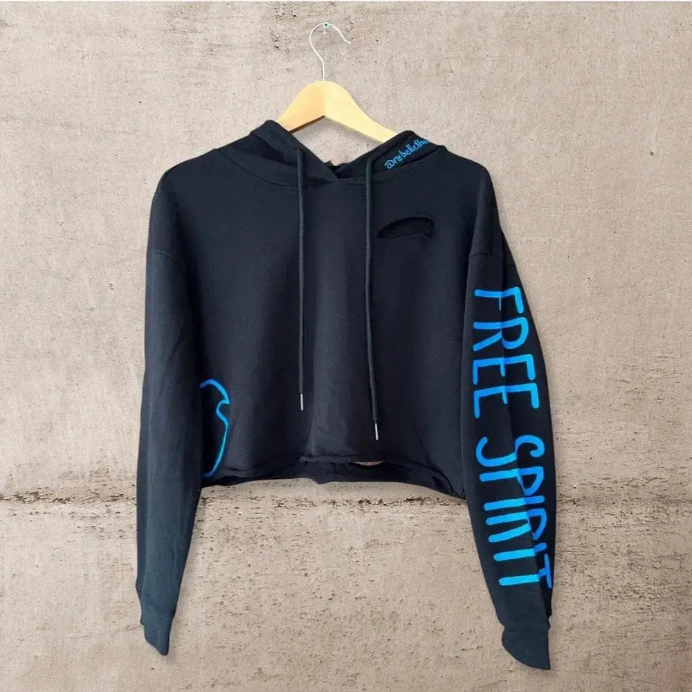 FREE SPIRIT Painted Sweatshirt - Rebelle Theory