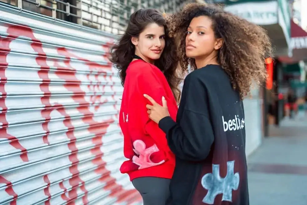 FRIENDSHIP Painted Sweatshirts - Rebelle Theory