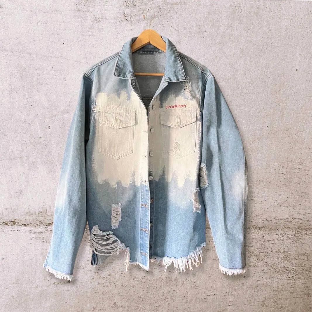 INCOGNITO Painted Denim Shirt - Rebelle Theory