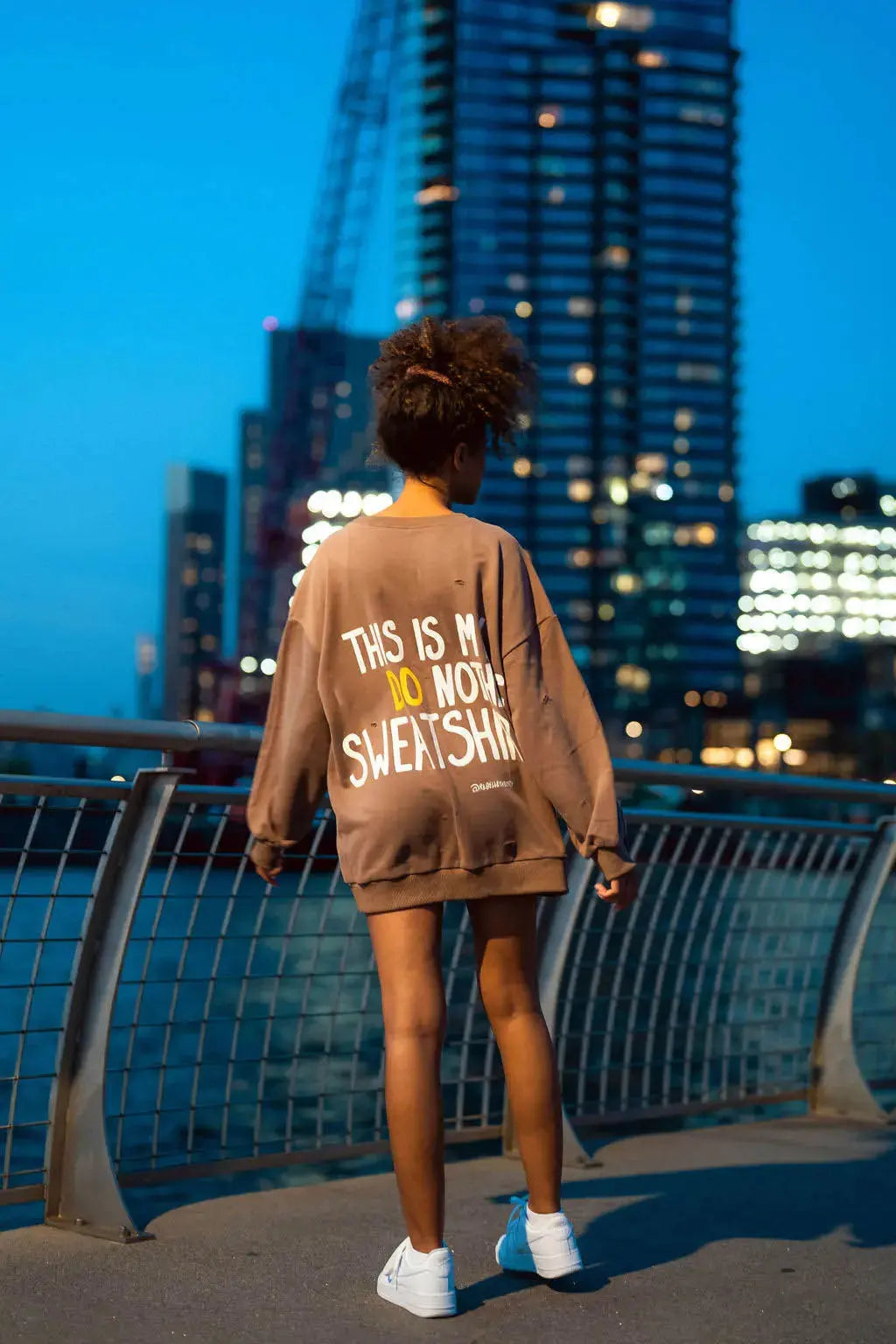 LAZY Painted Sweatshirt - Rebelle Theory