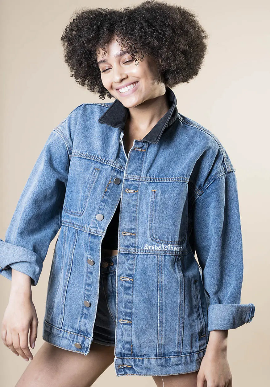 LOVE AMERICA Painted Jacket - Rebelle Theory