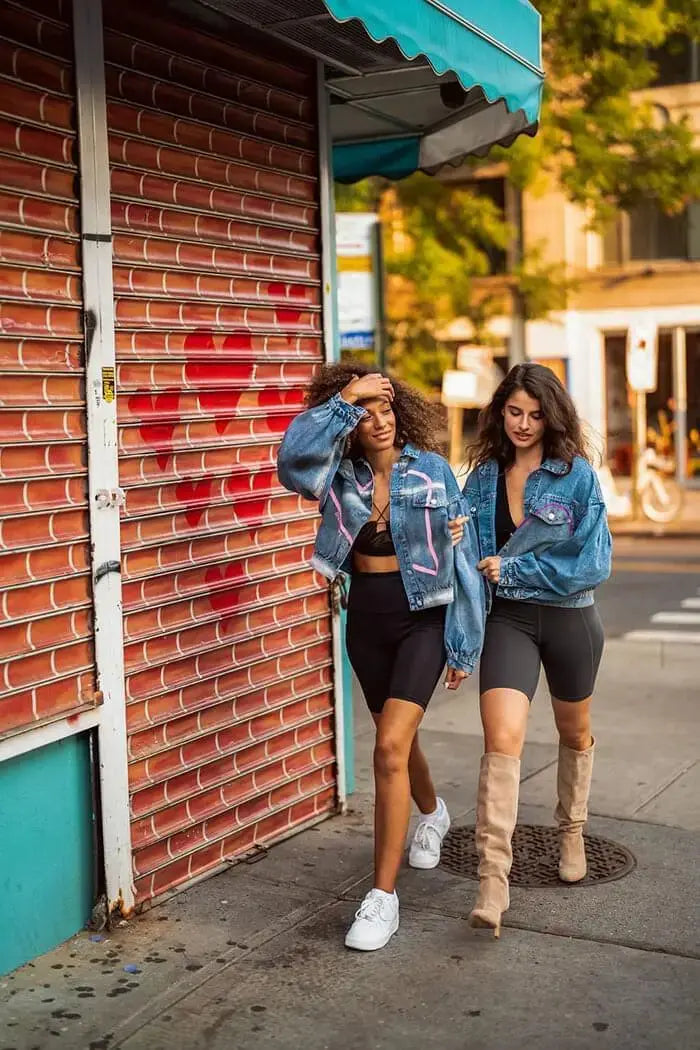 LOVE YOU Painted Jacket - Rebelle Theory
