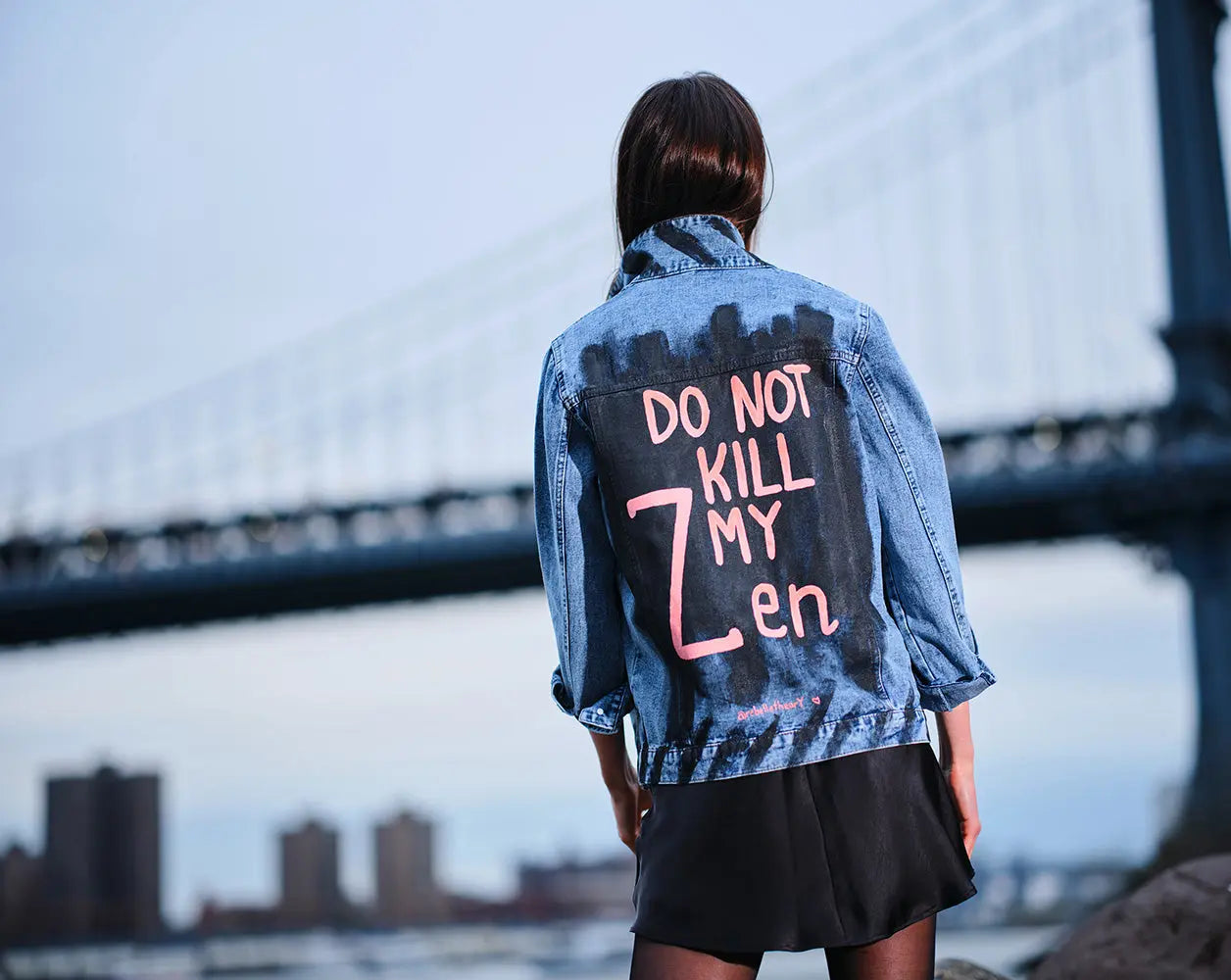 MY ZEN Painted Jacket - Rebelle Theory