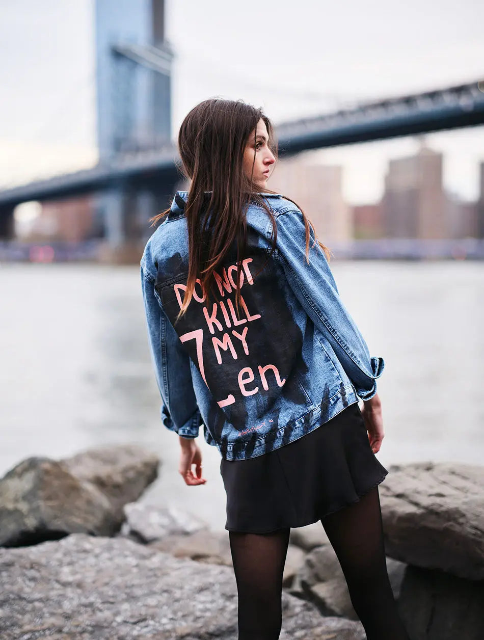 MY ZEN Painted Jacket - Rebelle Theory