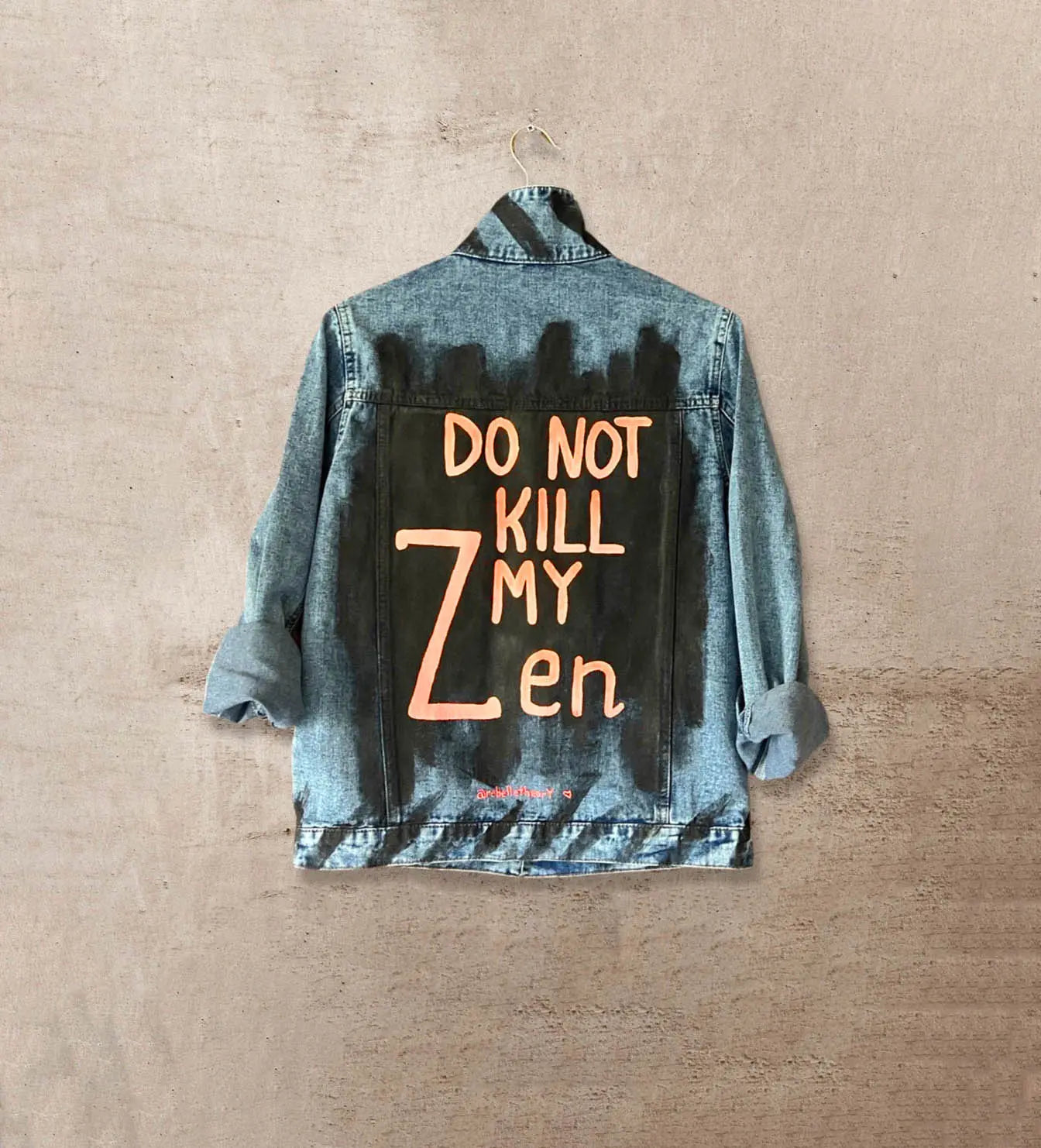 MY ZEN Painted Jacket - Rebelle Theory