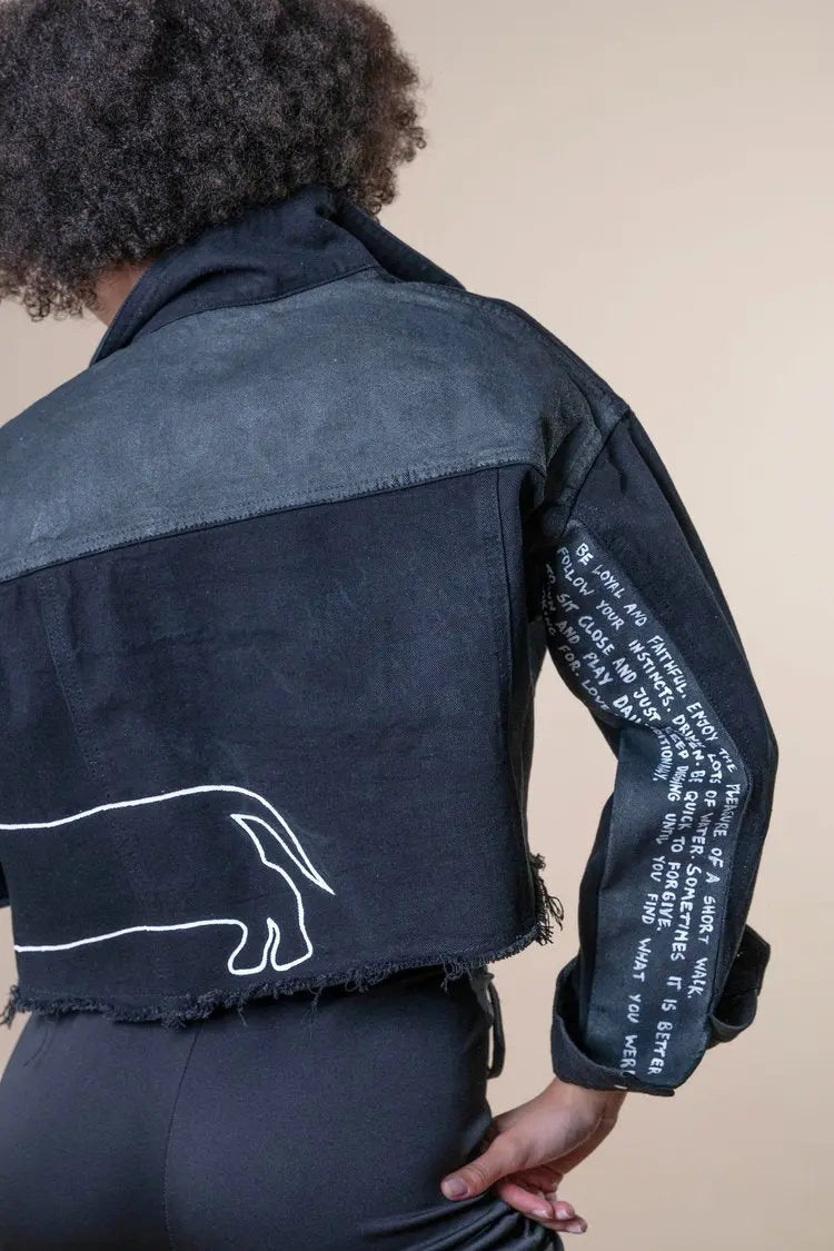 PET ADVICE Painted Jacket - Rebelle Theory