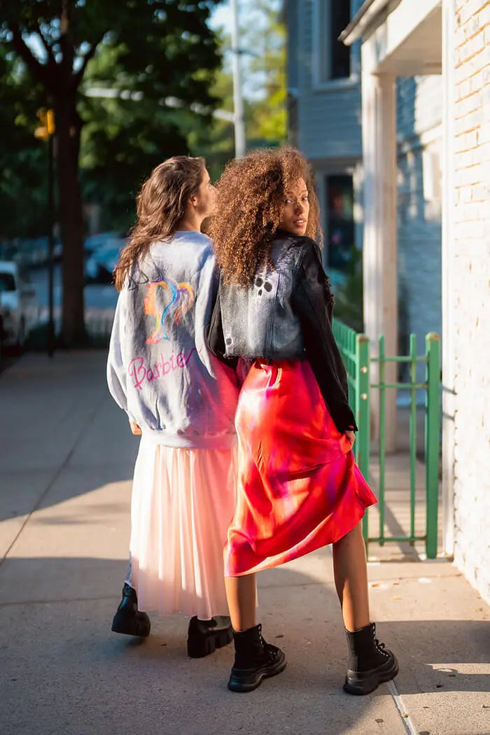 SKULL FACE Painted Jacket - Rebelle Theory