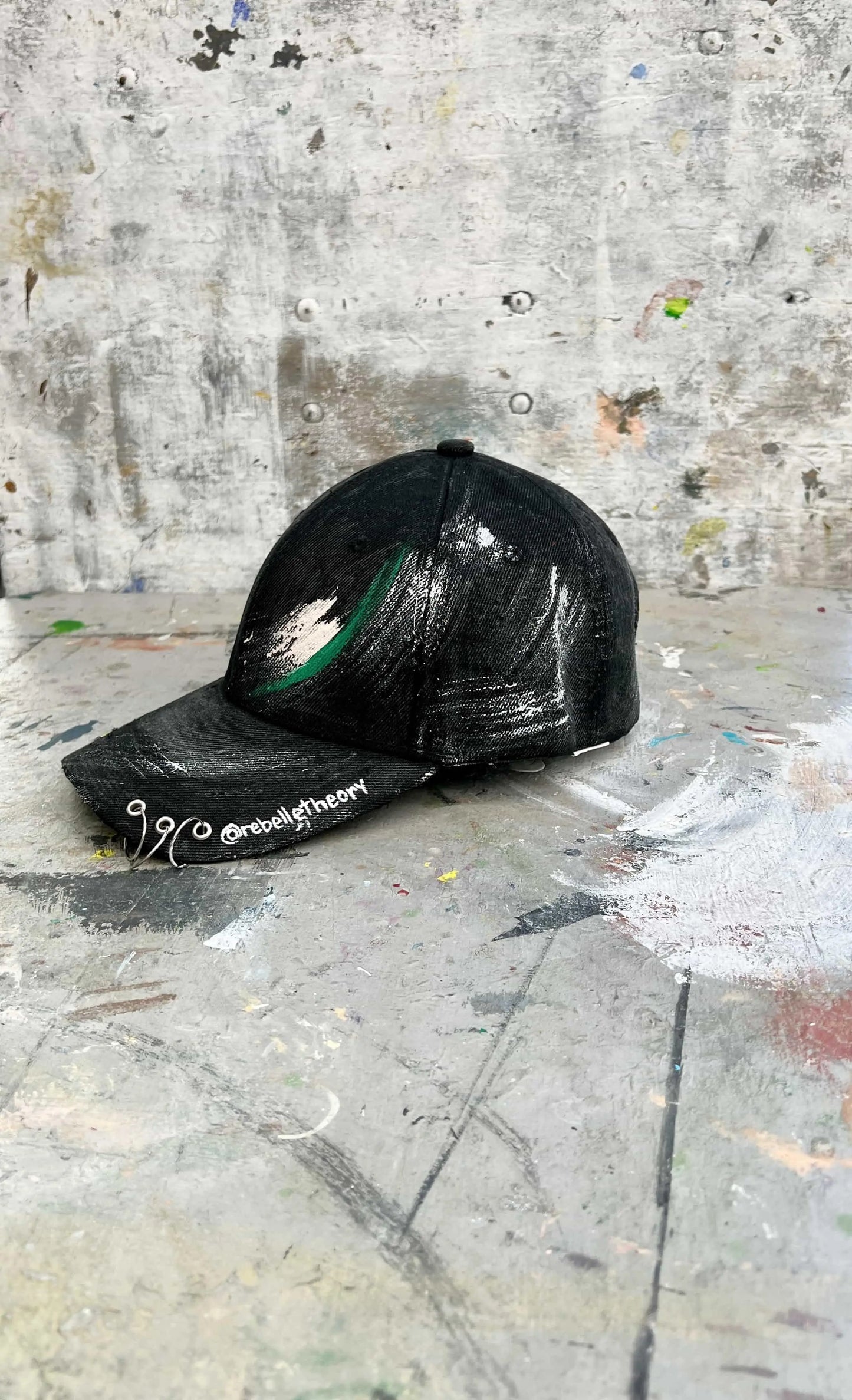Metal Ring Painted Cap - Rebelle Theory