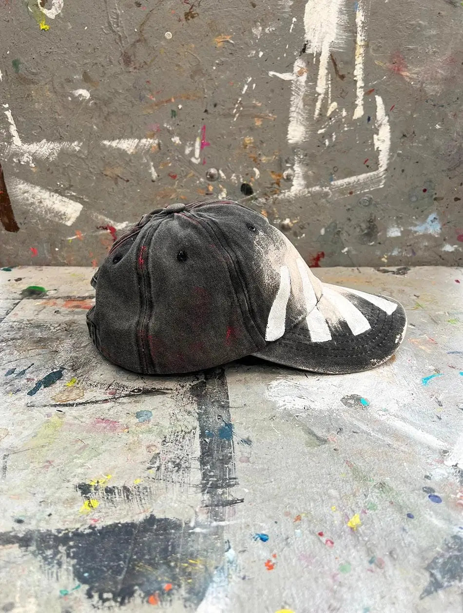 Traffic Lights Painted Cap - Rebelle Theory