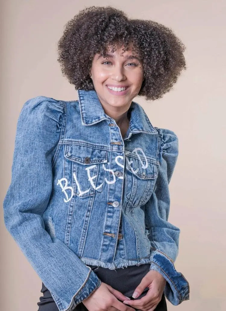 ANGEL WINGS Jean Jacket - Rebelle Theory