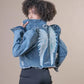 ANGEL WINGS Jean Jacket - Rebelle Theory