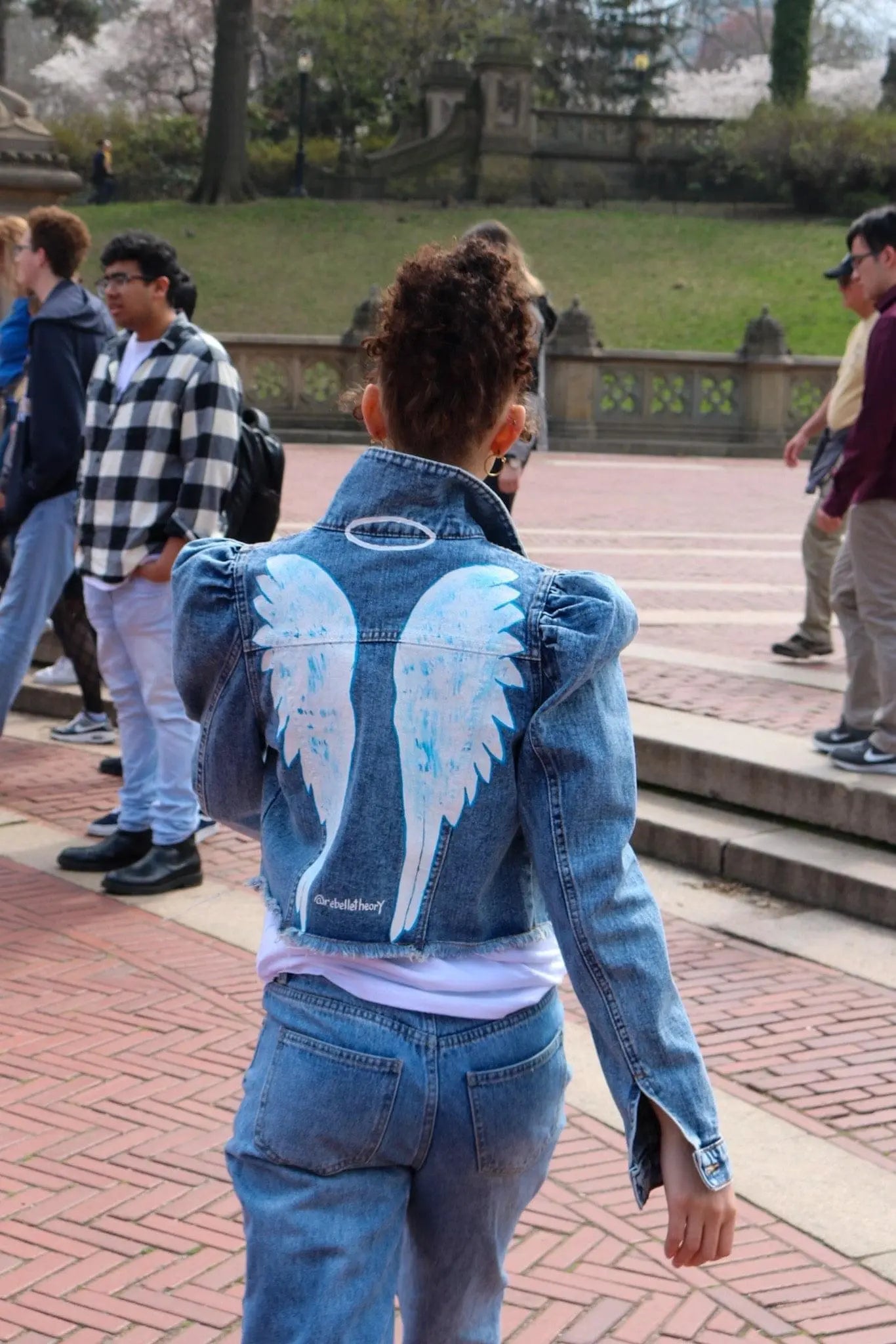ANGEL WINGS Jean Jacket - Rebelle Theory
