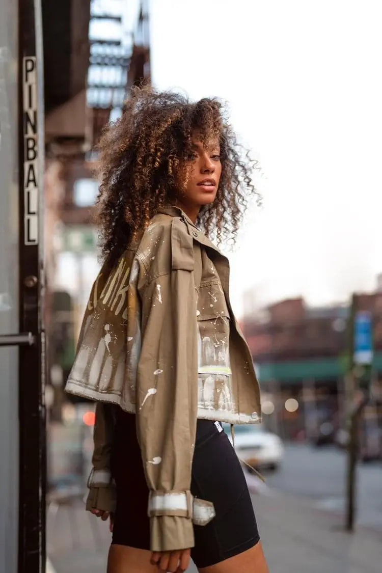 ART JUNKIE Painted Military Jacket - Rebelle Theory