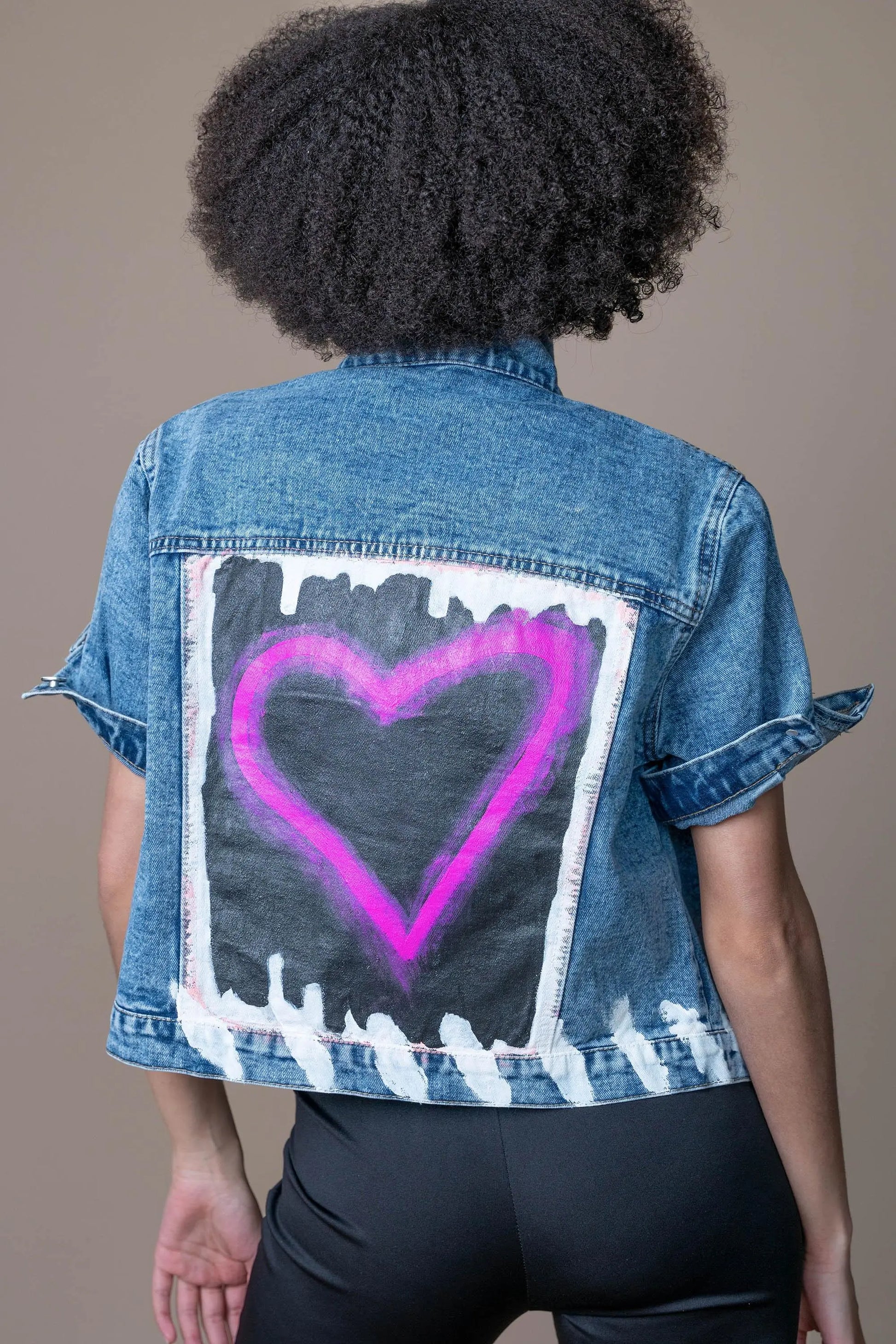 ARTISTs HEART Denim Jacket - Rebelle Theory