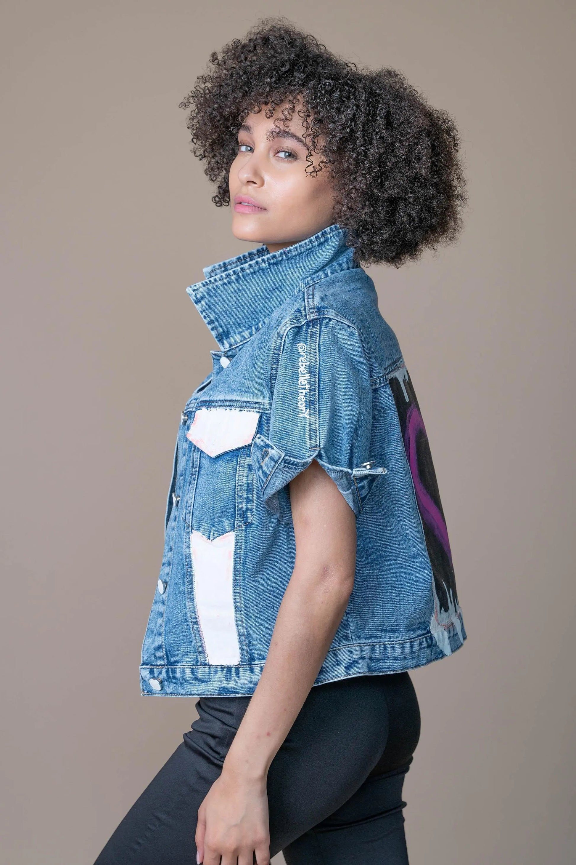 ARTISTs HEART Denim Jacket - Rebelle Theory