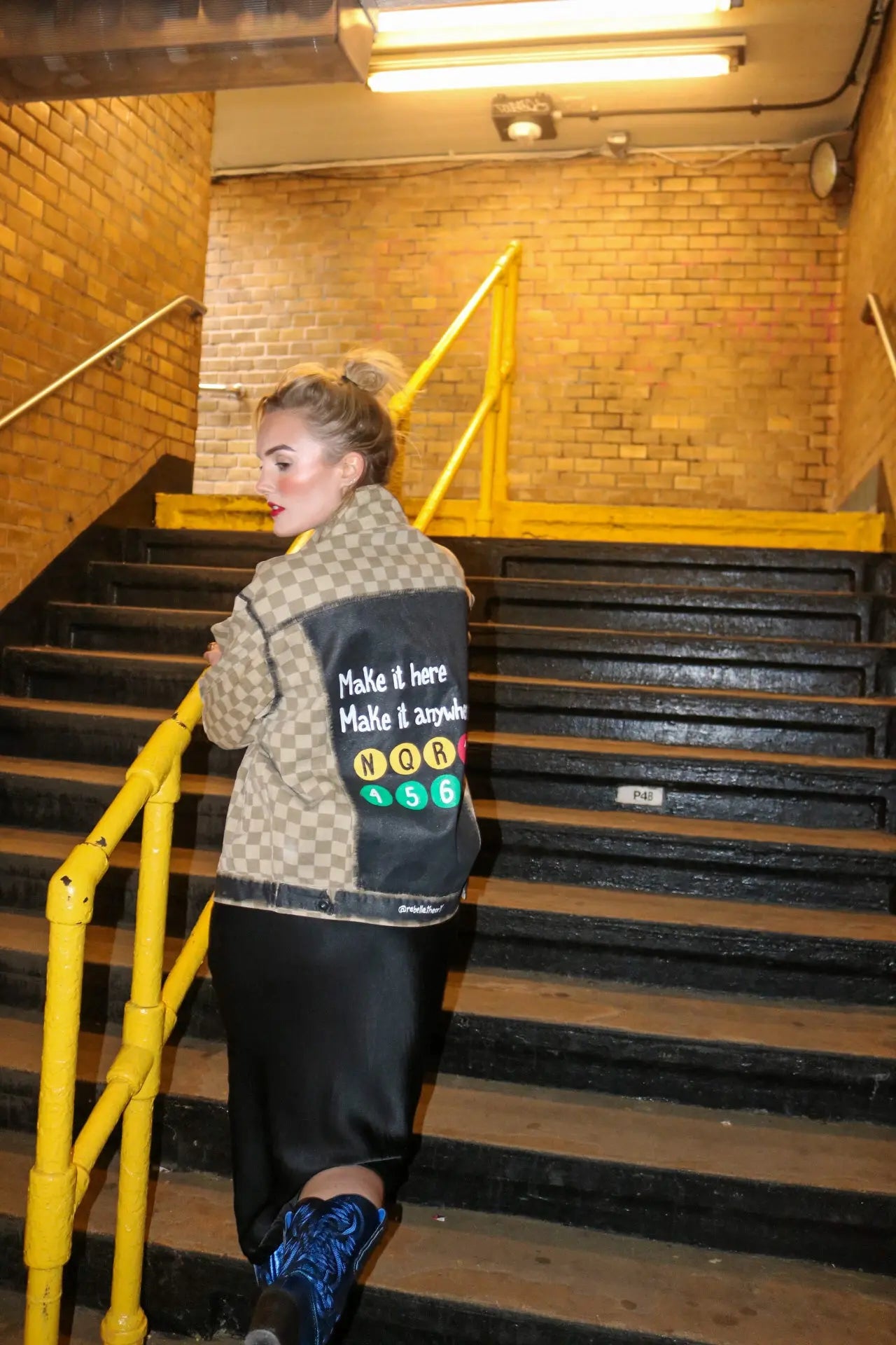 New York Style Painted Jacket - Rebelle Theory