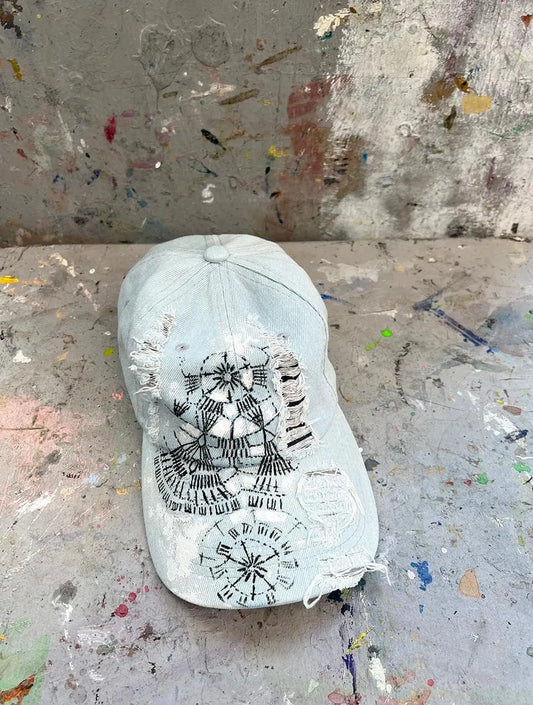 Crochet Pattern Painted Cap - Rebelle Theory