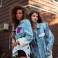 DARK LIPS Painted Denim Shirt - Rebelle Theory