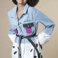 DARK LIPS Painted Denim Shirt - Rebelle Theory