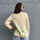 Edelweiss Flower Painted Sweatshirt - Rebelle Theory