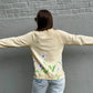 Edelweiss Flower Painted Sweatshirt - Rebelle Theory