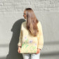 Edelweiss Flower Painted Sweatshirt - Rebelle Theory