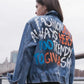 FASHION JUNKIE Painted Jacket - Rebelle Theory