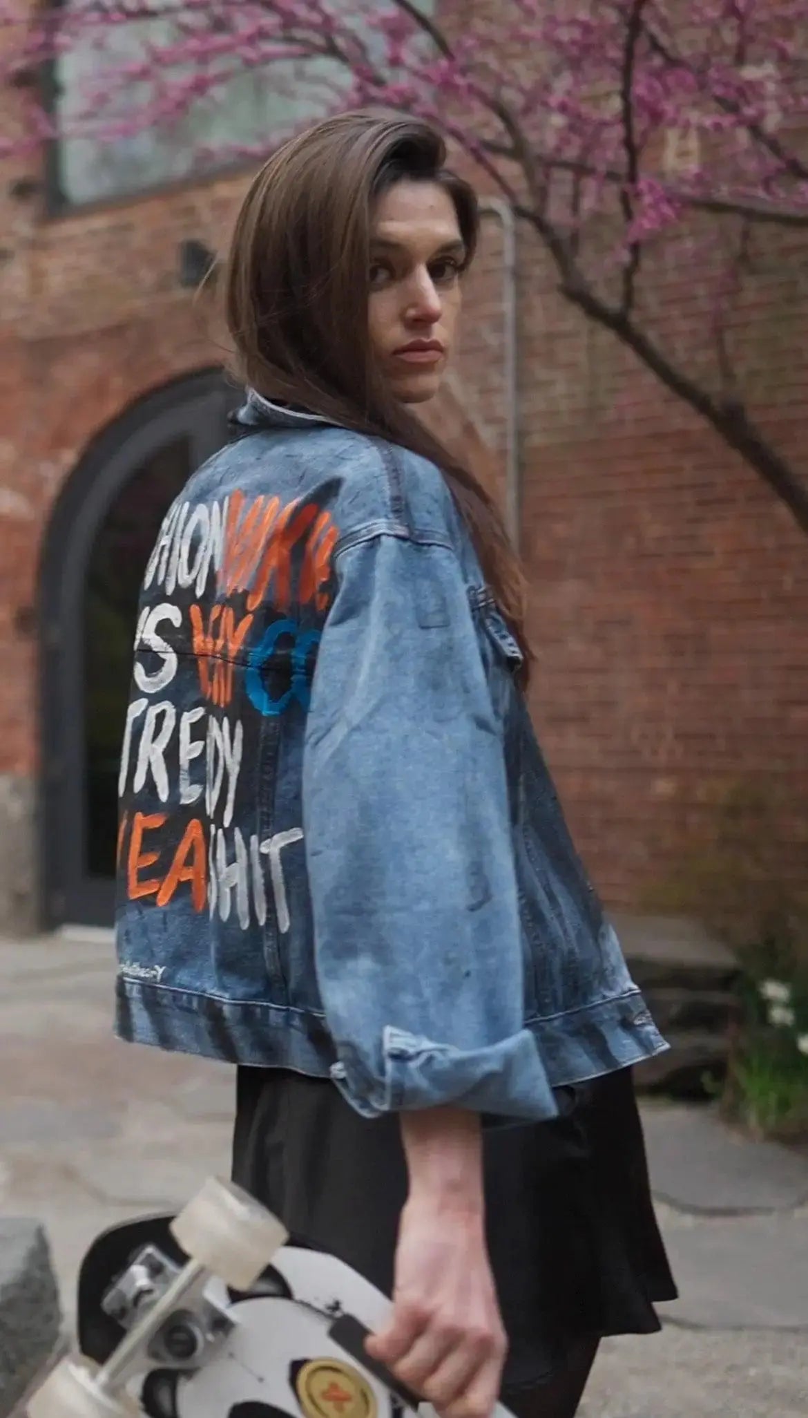 FASHION JUNKIE Painted Jacket - Rebelle Theory