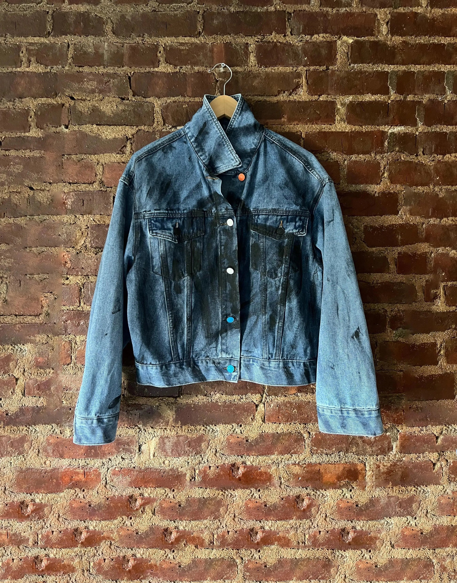 FASHION JUNKIE Painted Jacket - Rebelle Theory
