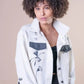 FLOWER POWER Hand Painted Jacket - Rebelle Theory