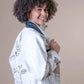 FLOWER POWER Hand Painted Jacket - Rebelle Theory