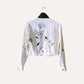FLOWER POWER Hand Painted Jacket - Rebelle Theory