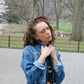 FLY HIGH Painted Jean Jacket - Rebelle Theory