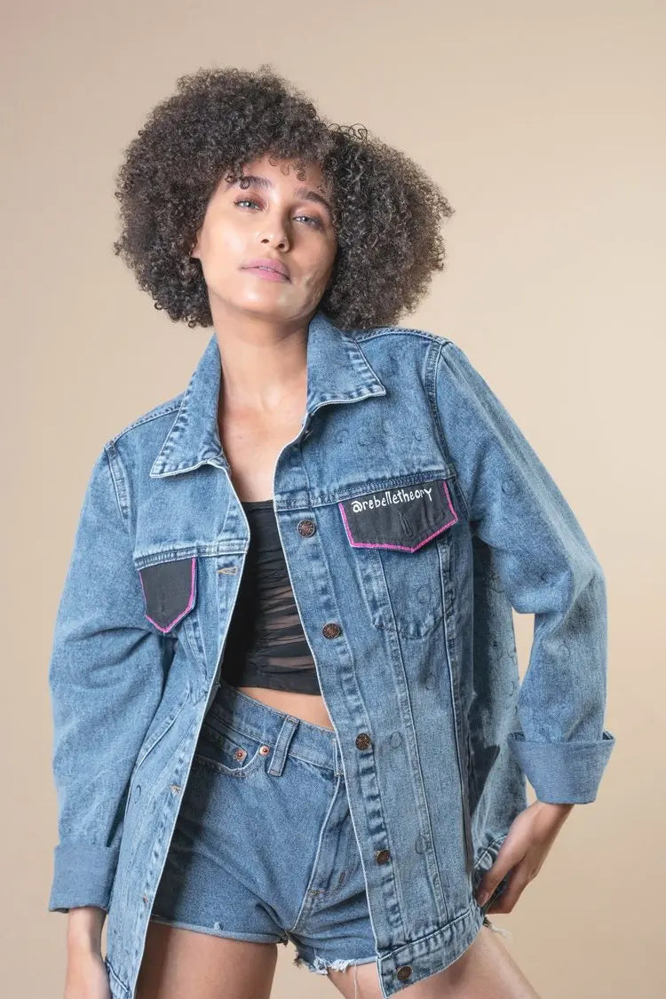 FOR MOM Denim Jacket Rebelle Theory