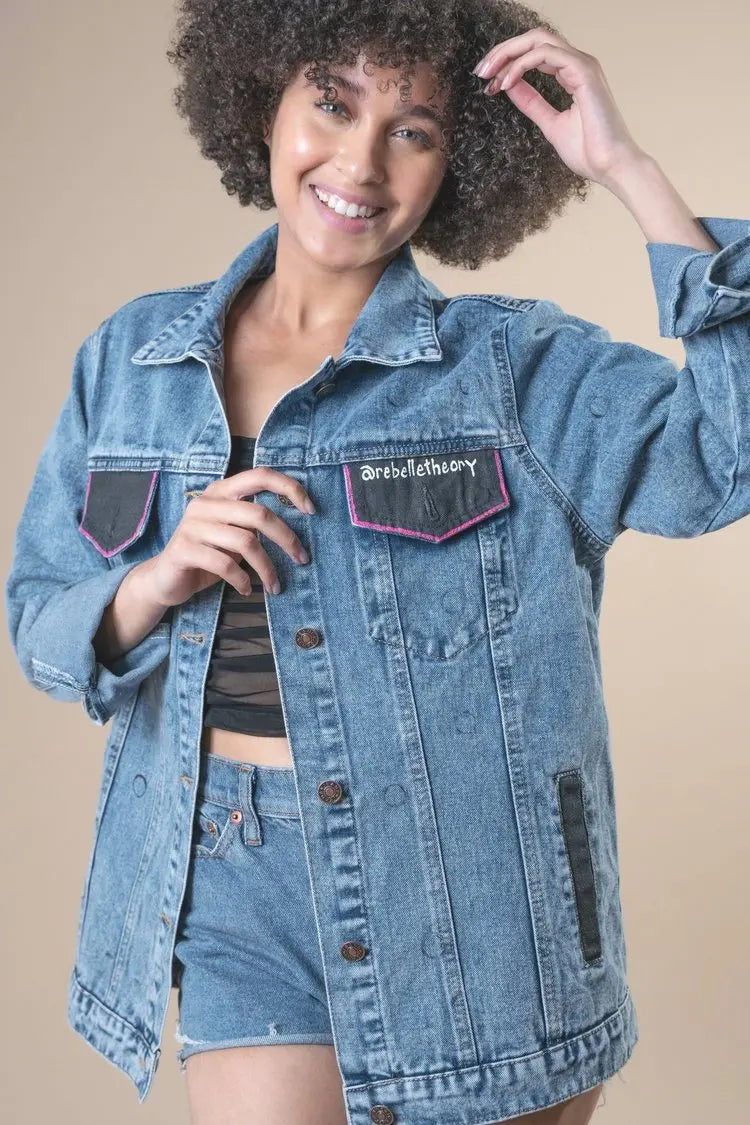 FOR MOM Denim Jacket Rebelle Theory