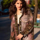 GIRL POWER Painted Military Jacket - Rebelle Theory
