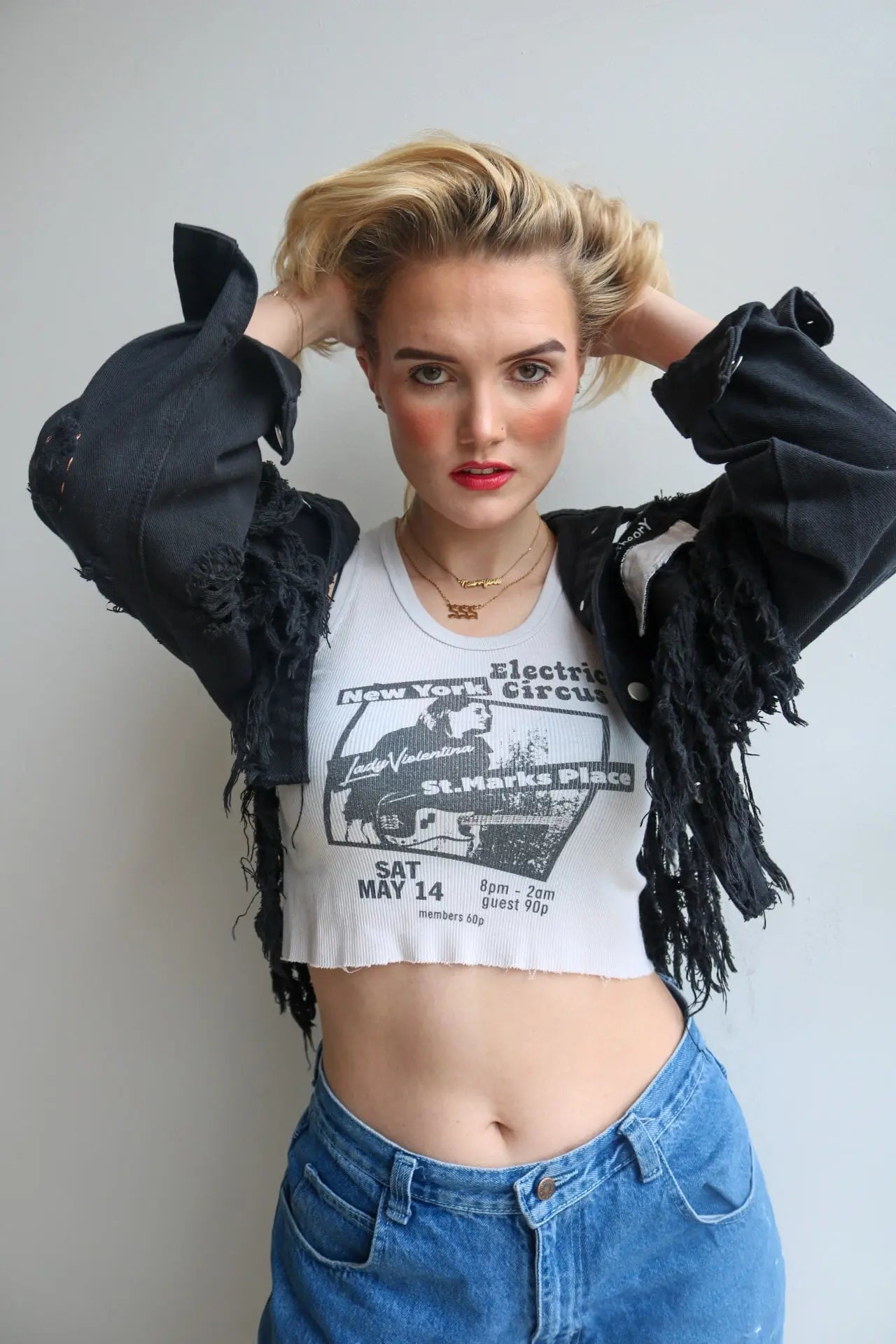 GOOD VIBE Painted Jacket - Rebelle Theory