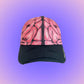 'Genius Brain' Painted Cap Rebelle Theory