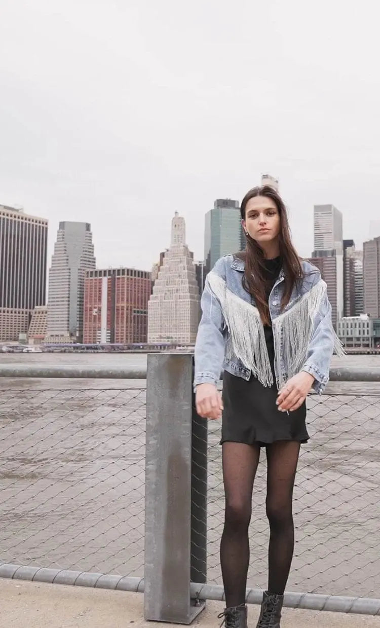 INFLUENCER Painted Jacket - Rebelle Theory