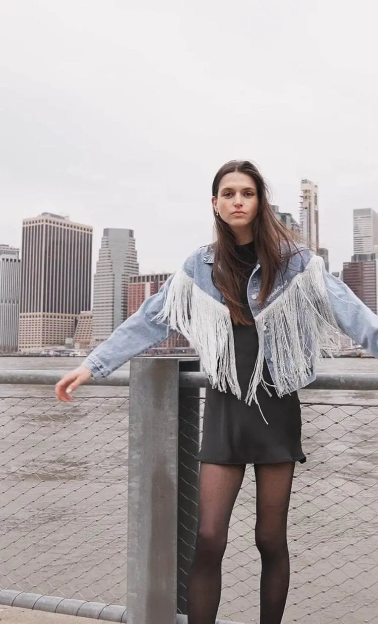 INFLUENCER Painted Jacket - Rebelle Theory