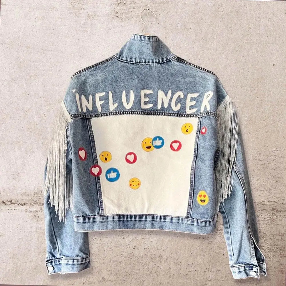 INFLUENCER Painted Jacket - Rebelle Theory