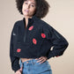 'KISSES' Painted Sweatshirt