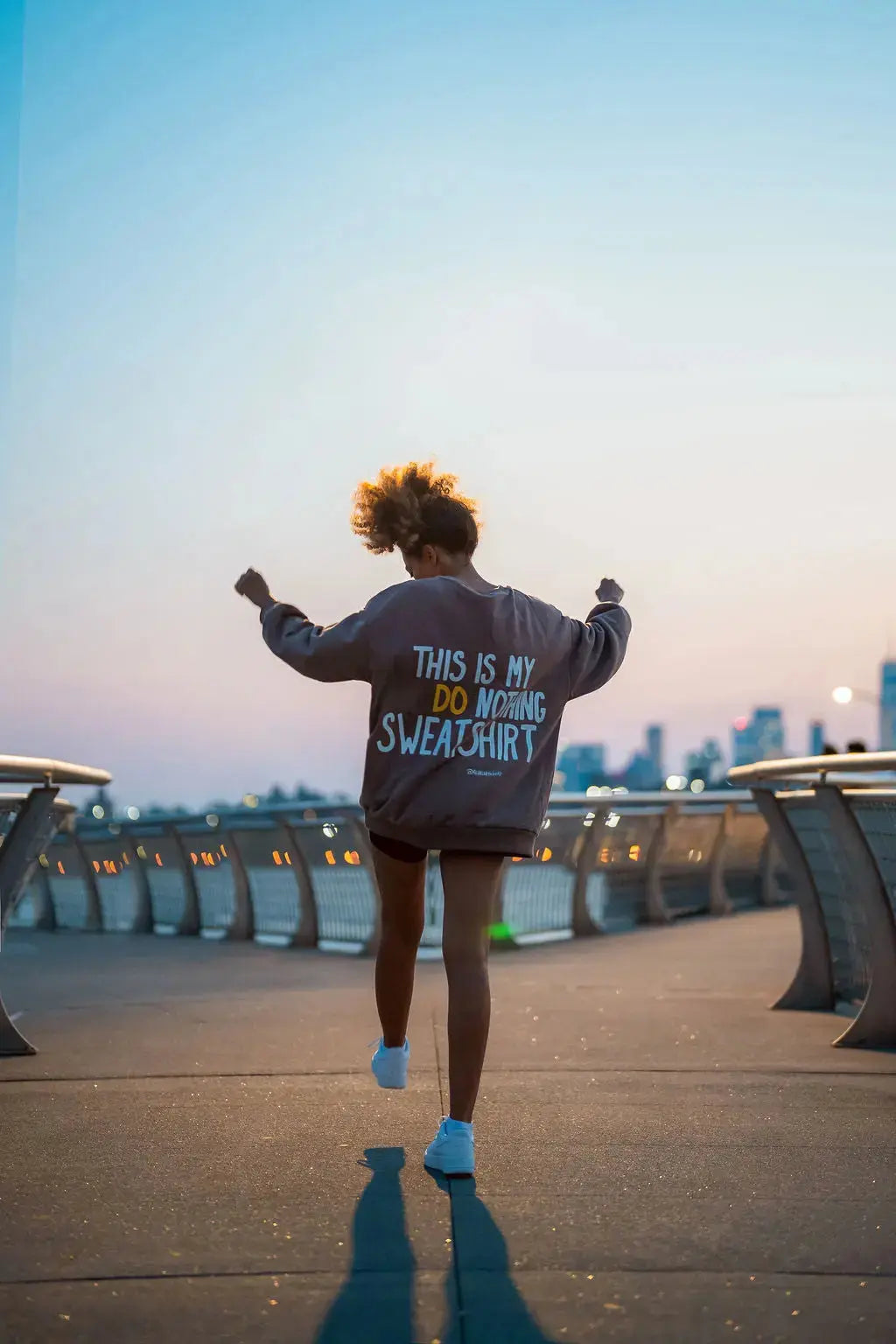 LAZY Painted Sweatshirt - Rebelle Theory