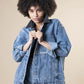 LOVE AMERICA Painted Jacket - Rebelle Theory