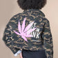 CANNABIS Painted Jacket - Rebelle Theory