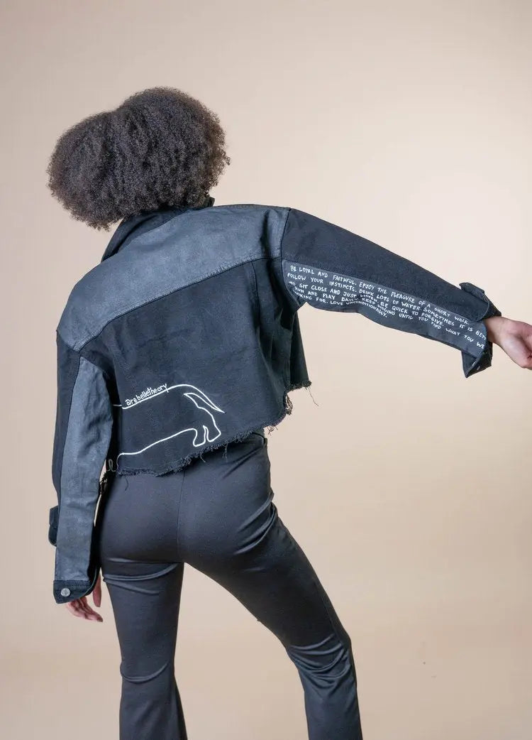 PET ADVICE Painted Jacket - Rebelle Theory